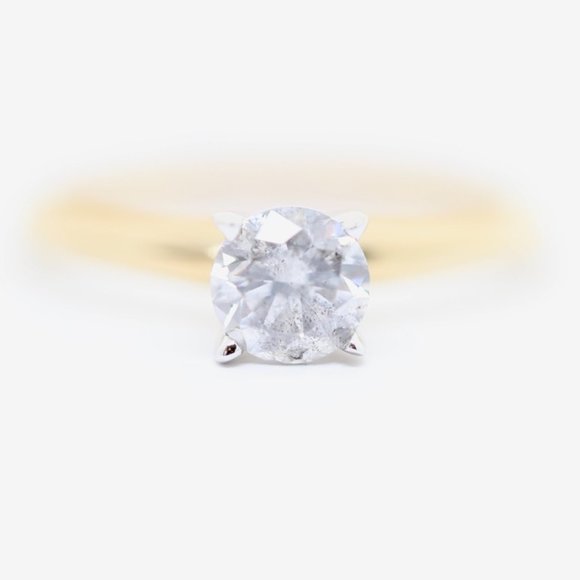 Jenna Jameson Jewelry - GIA Yellow Gold 0.73 Carat Diamond Engagement Ring